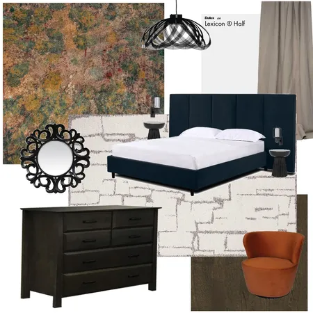 eclectic bedroom Interior Design Mood Board by brianna sardinha on Style Sourcebook