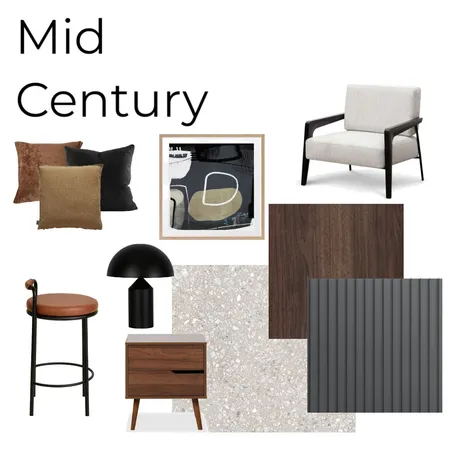 Mid Century Interior Design Mood Board by Paige Farrugia on Style Sourcebook