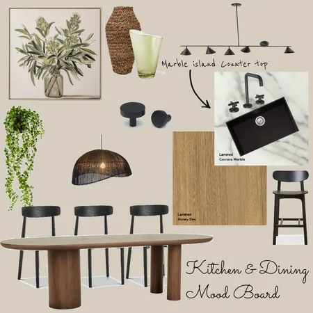Client Brief 2 - Kitchen & Dining Interior Design Mood Board by Crystal Courtney on Style Sourcebook