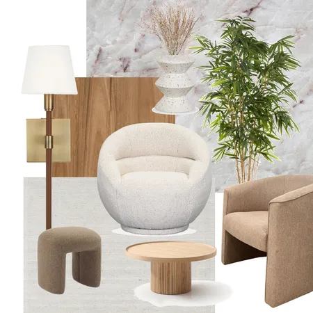 simple minimal beige Interior Design Mood Board by linda fadore on Style Sourcebook