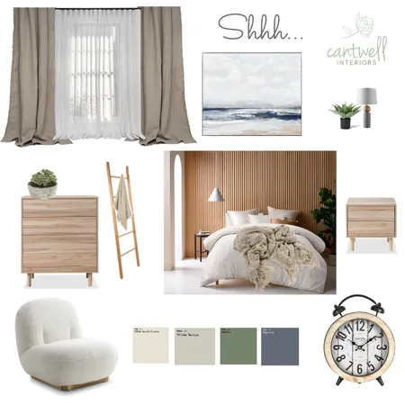 Improve Sleep Mood Board July 2024 Interior Design Mood Board by Cantwell Interiors on Style Sourcebook