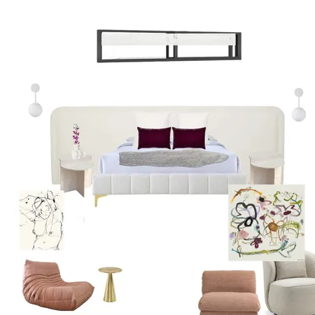 bedroom brighton Interior Design Mood Board by Efi Papasavva on Style Sourcebook