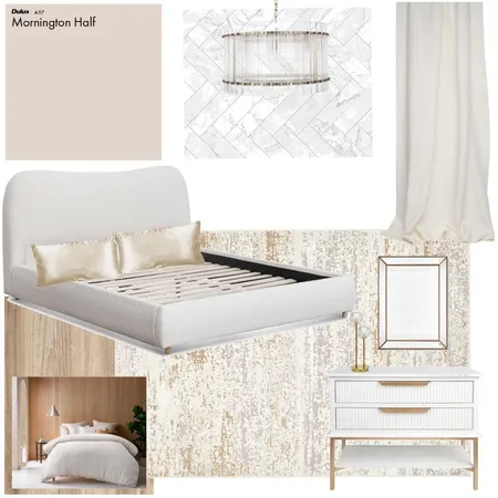 glam bedroom Interior Design Mood Board by brianna sardinha on Style Sourcebook