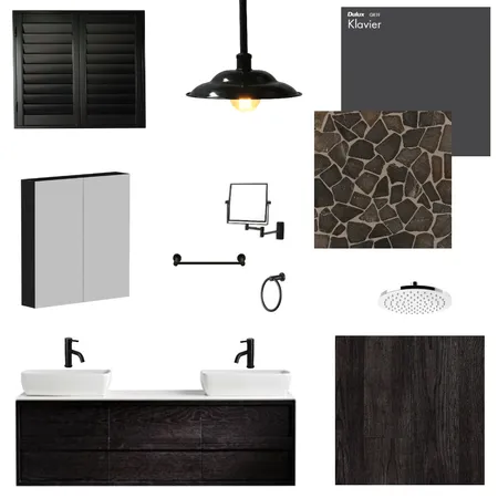 industrial bathroom Interior Design Mood Board by brianna sardinha on Style Sourcebook