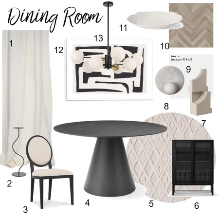 Dining Room Interior Design Mood Board by Andrew Bowen on Style Sourcebook