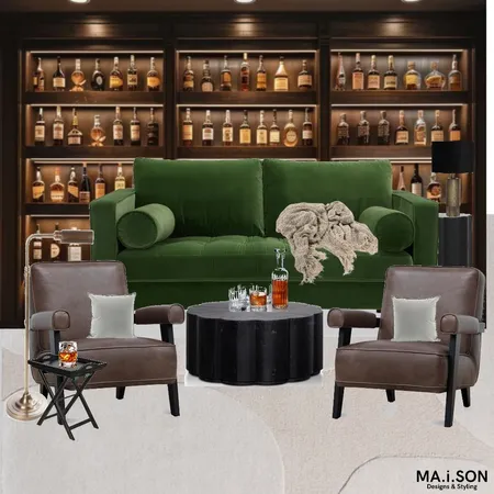 Bourbon/Wine Room Interior Design Mood Board by JanetM on Style Sourcebook