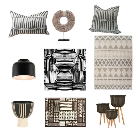 TRIBAL SPLASH Interior Design Mood Board by dkirongothis@gmail.com on Style Sourcebook