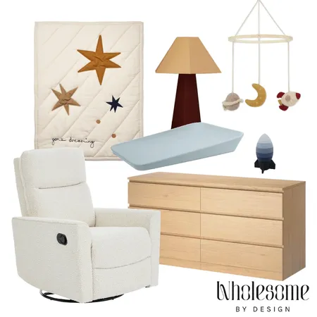 Nursery Design - Rami's Room | July 2024 Interior Design Mood Board by Wholesome by Design on Style Sourcebook