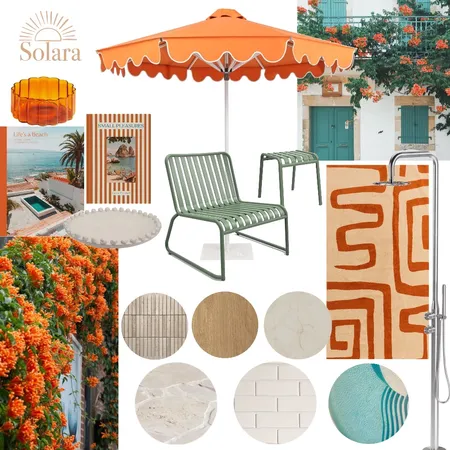 Solara - Pool Area Interior Design Mood Board by Sage & Cove on Style Sourcebook