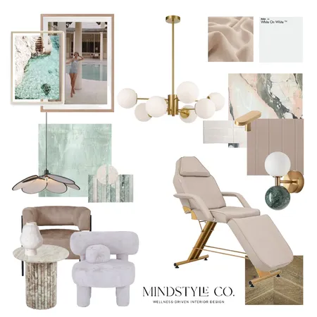 Beauty Salon Muir & Blume Interior Design Mood Board by Shelly Thorpe for MindstyleCo on Style Sourcebook