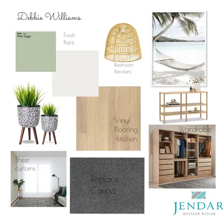 Williams Interior Design Mood Board by Jendar Interior Design on Style Sourcebook