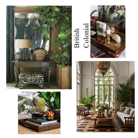 British Colonial Mood Board Interior Design Mood Board by hilzeloubser on Style Sourcebook