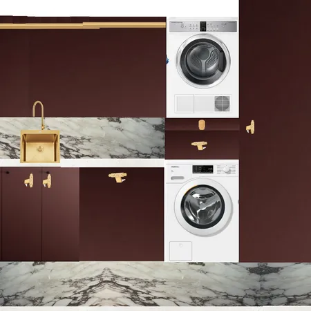 Moody Laundry Interior Design Mood Board by dl2407 on Style Sourcebook