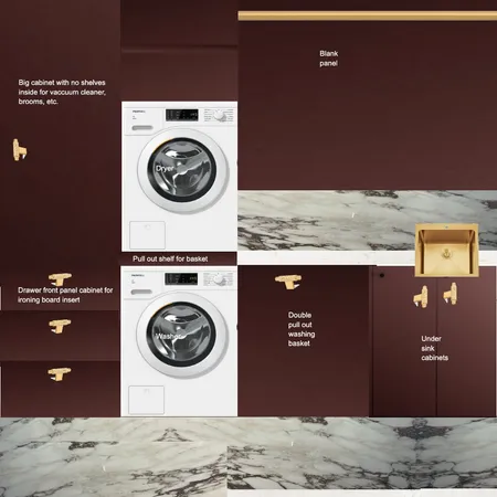 Moody Laundry Vertical Flipped Interior Design Mood Board by dl2407 on Style Sourcebook