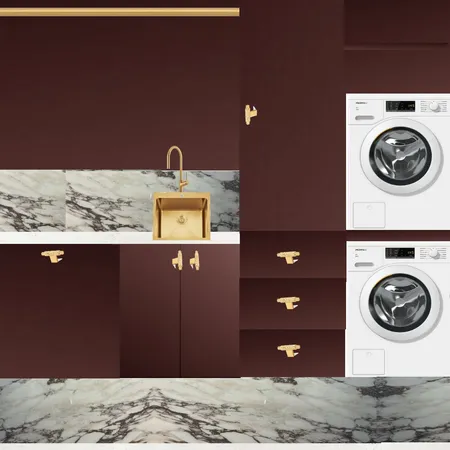 Moody Laundry Vertical Interior Design Mood Board by dl2407 on Style Sourcebook