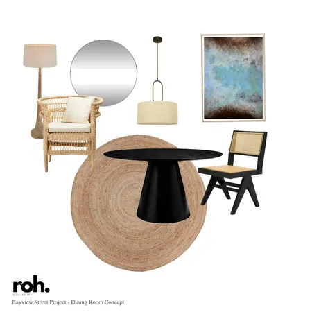 Dining Room , Bayview St. Interior Design Mood Board by Roh.Collective on Style Sourcebook