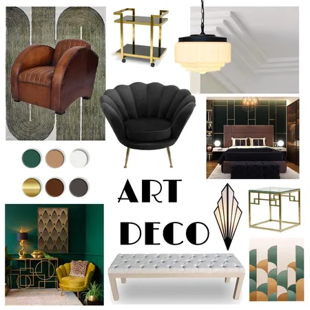 Art Deco Interior Design Mood Board by ashleigh.barber6 on Style Sourcebook