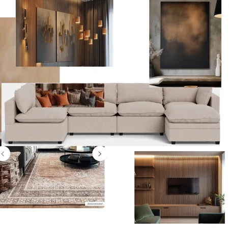 Living Room - Modern Interior Design Mood Board by silkegapsis on Style Sourcebook