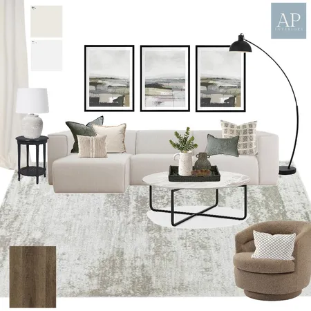 Transitional Cozy Living Room Interior Design Mood Board by AP INTERIORS on Style Sourcebook