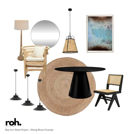 Dining Room , Bayview St. Interior Design Mood Board by Roh.Collective on Style Sourcebook