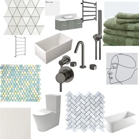 Bathroom Interior Design Mood Board by iamdarius on Style Sourcebook