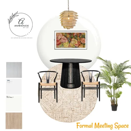 Formal Meeting Space Interior Design Mood Board by Viji Velavan on Style Sourcebook