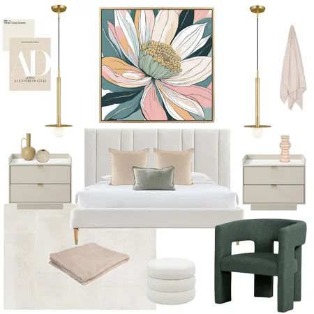 summer Blossom - One Interior Design Mood Board by DKD on Style Sourcebook