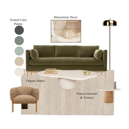 Modern organic moodboard Interior Design Mood Board by Unnati Mehta on Style Sourcebook