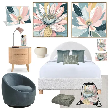 summer blossom - one and two Interior Design Mood Board by DKD on Style Sourcebook