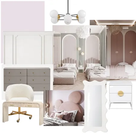 oli girls bedroom Interior Design Mood Board by Bakithi Thukwana on Style Sourcebook