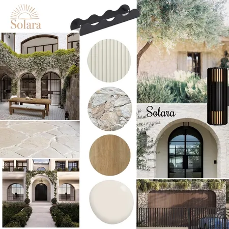 Facade for Solara Interior Design Mood Board by Sage & Cove on Style Sourcebook