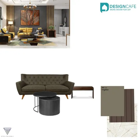 Contemporary Living Room Interior Design Mood Board by harshada on Style Sourcebook