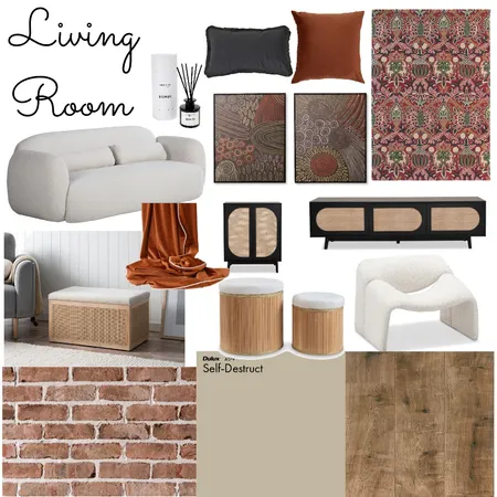 LIVING ROOM Interior Design Mood Board by debz96 on Style Sourcebook