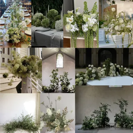 Wedding Florals Interior Design Mood Board by Meraki Interiors on Style Sourcebook