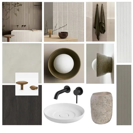 Master Ensuite and Bathroom Ideas Interior Design Mood Board by bronteskaines on Style Sourcebook