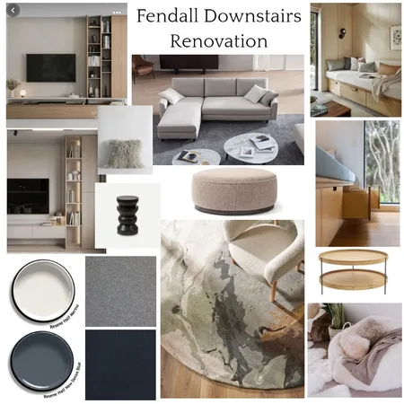 Fendall Downstairs Renovation Interior Design Mood Board by JJID Interiors on Style Sourcebook