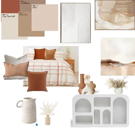 Neutral Bedroom Interior Design Mood Board by Ruth Fisher on Style Sourcebook