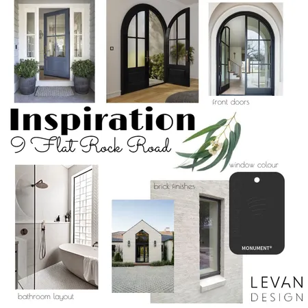 90 Flat Rock Rd Interior Design Mood Board by Levan Design on Style Sourcebook