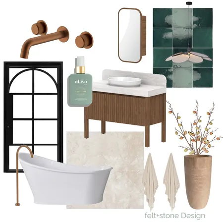 ADP/Alisa & Lysandra #2 Interior Design Mood Board by felt + stone Design on Style Sourcebook