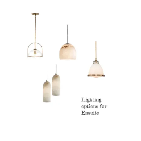 Lighting options for Yokine Ensuite Renovation Interior Design Mood Board by Jennypark on Style Sourcebook