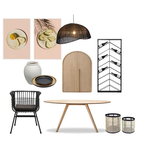 Dover Heights Dining Interior Design Mood Board by Evoke Interior Decorating on Style Sourcebook