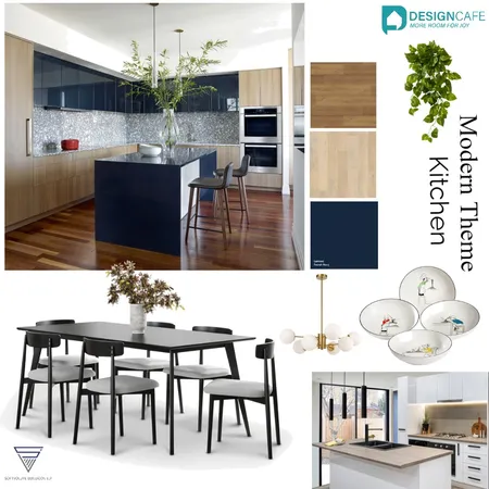 Modern Kitchen Interior Design Mood Board by harshada on Style Sourcebook