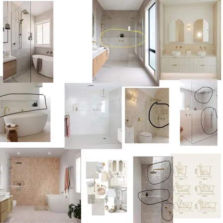 Main Bathroom- Downstairs Interior Design Mood Board by Eb on Style Sourcebook