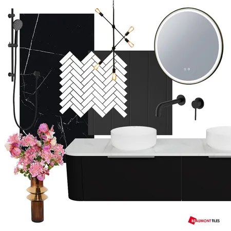 The Block 2024 - Main Bathroom/Week 1 - House 4 Kylie & Brad Interior Design Mood Board by elliezevenboom on Style Sourcebook