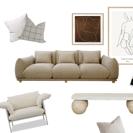 neutrals Interior Design Mood Board by pel.interiors on Style Sourcebook