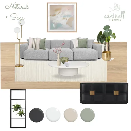 Neutral + Sage Interior Design Mood Board by Cantwell Interiors on Style Sourcebook