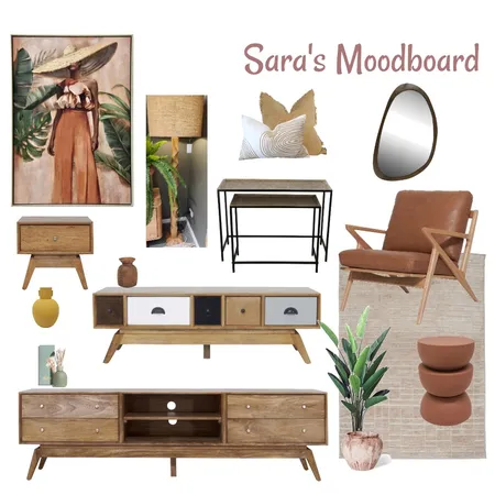 Sara living Room Interior Design Mood Board by SbS on Style Sourcebook