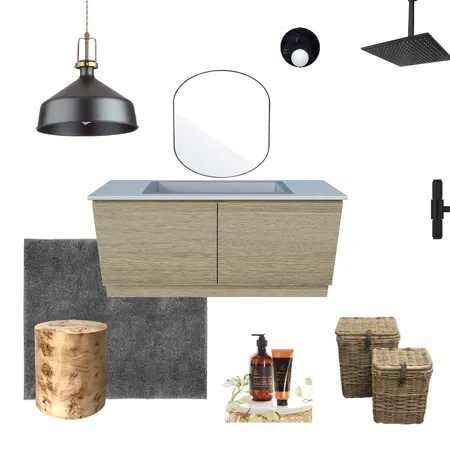 Ensuite Interior Design Mood Board by Hardware Concepts on Style Sourcebook