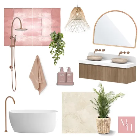 Harper Bathroom Interior Design Mood Board by Madeline Henderson on Style Sourcebook