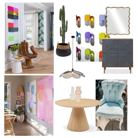 Whimsical Dining Interior Design Mood Board by KristinC on Style Sourcebook